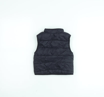 Mayoral Boys Black 2 Years Puffer Gilet Winter Waistcoat