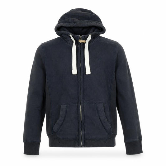 FatFace Men’s Blue XS Hooded Full Zip Cotton Jacket