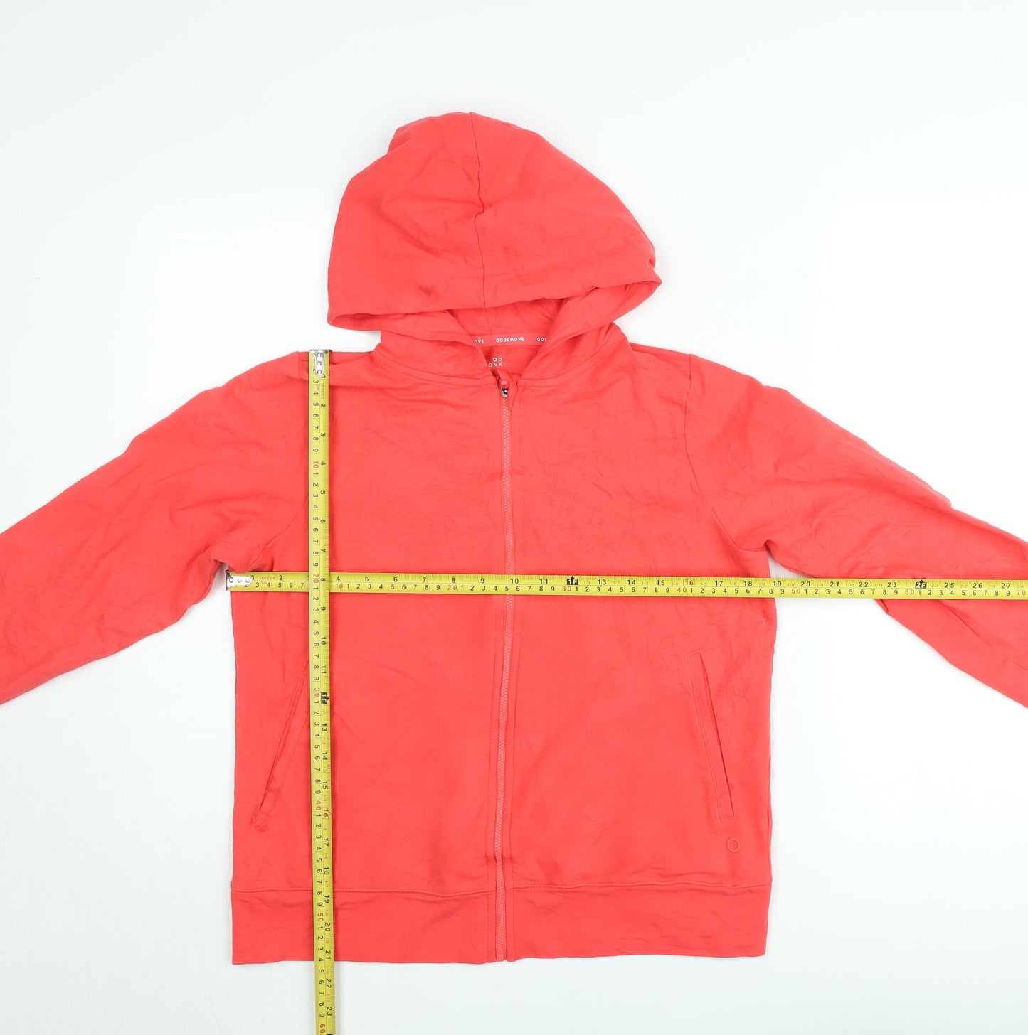Marks and Spencer Women’s Red Hooded Full Zip Jacket Size 10