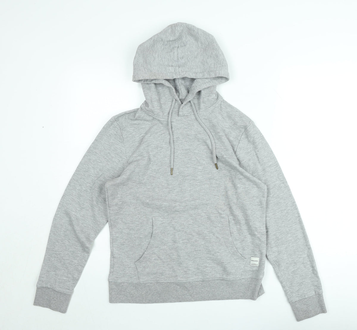 Mens UK Size S JACK & JONES Grey Pullover Hoodie