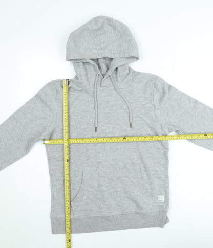 Mens UK Size S JACK & JONES Grey Pullover Hoodie