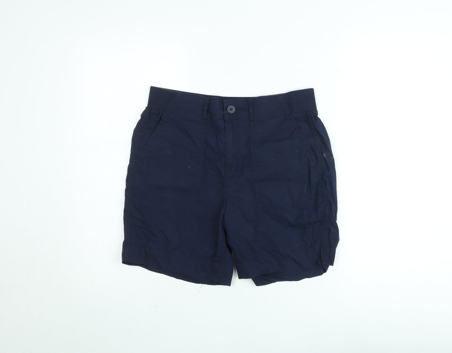 Dunnes Mens Navy Casual Chino Shorts Size 12 with Pockets
