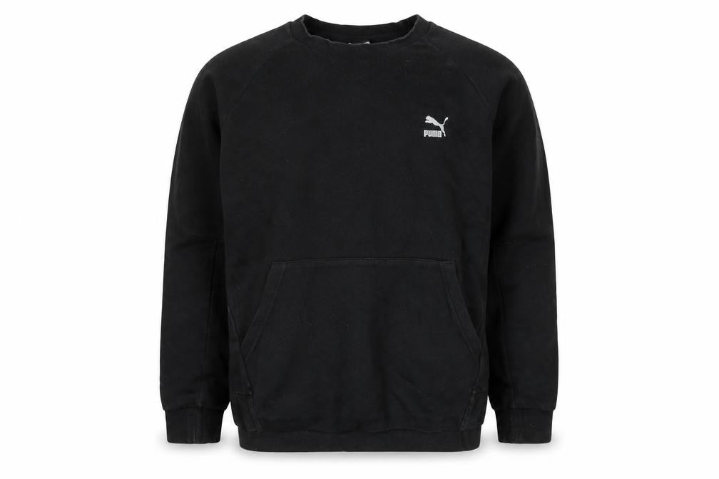 Mens UK Size 2XL PUMA Black Pullover Sweatshirt