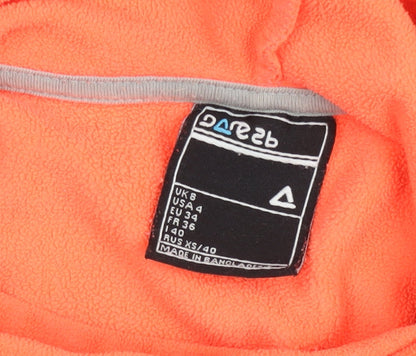 Womens UK Size 8 Dare 2B Orange Pullover Hoodie
