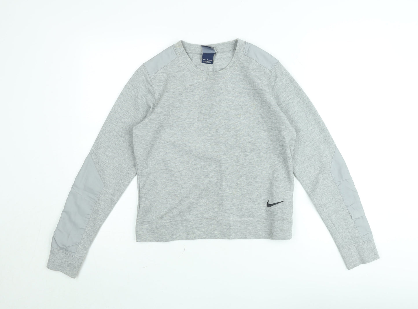 Mens UK Size S Nike Grey Pullover Sweatshirt