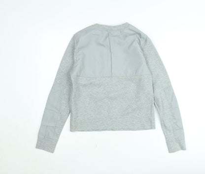 Mens UK Size S Nike Grey Pullover Sweatshirt