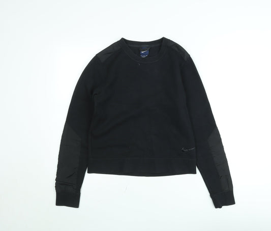 Mens UK Size S Nike Black Pullover Sweatshirt