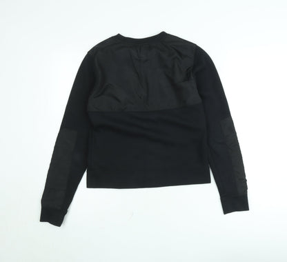Mens UK Size S Nike Black Pullover Sweatshirt