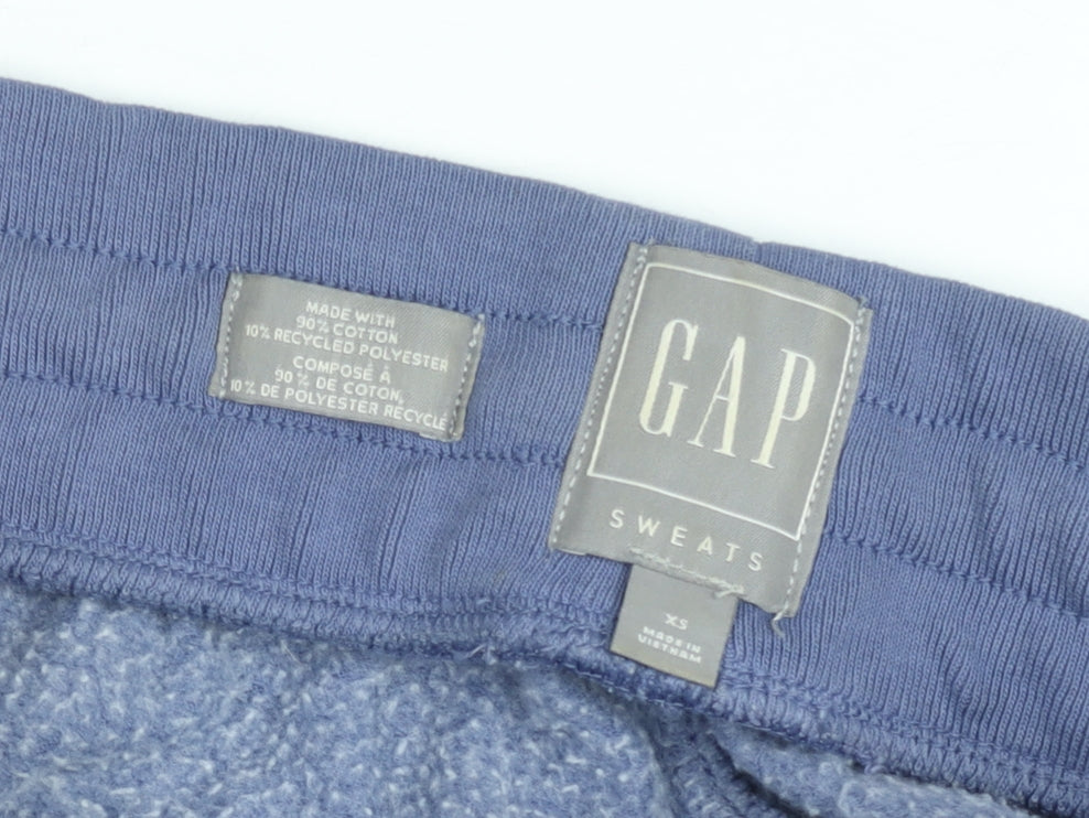 GAP Women Blue Tie Dye Jogger Sweatpants XS Cotton Blend