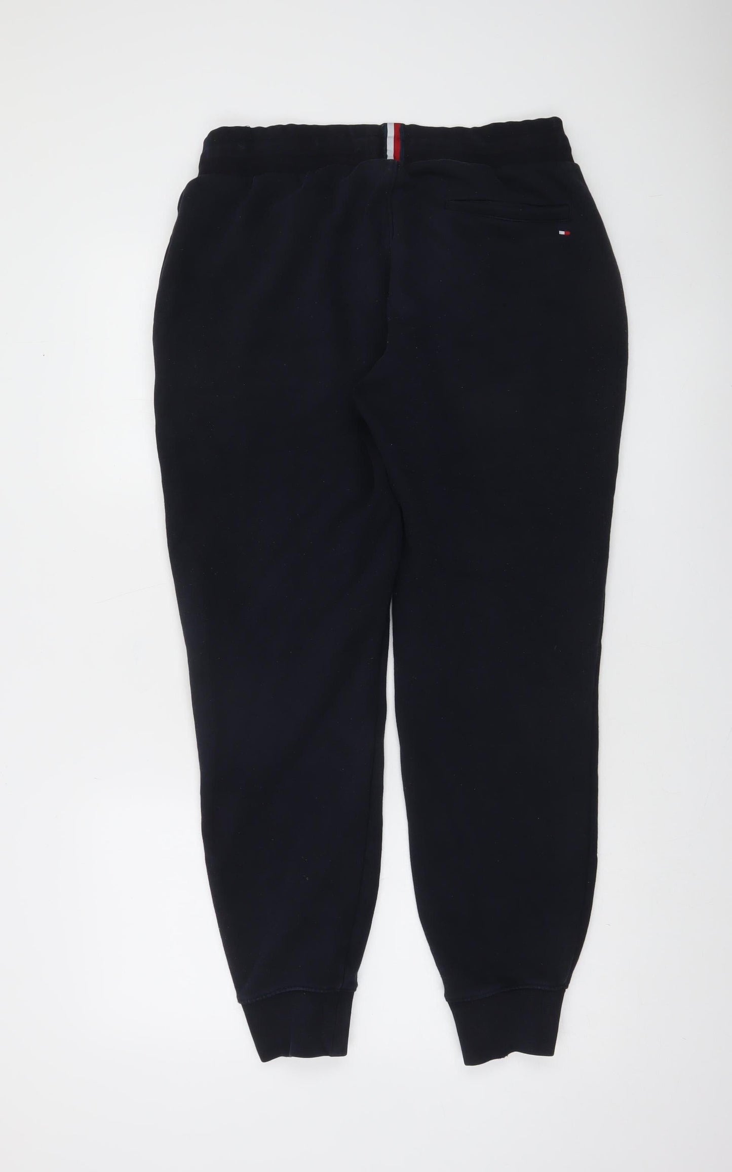 Tommy Hilfiger Men’s Navy Sweatpants Joggers L Logo Detail