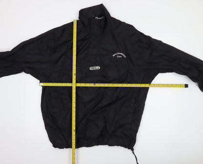 O'Neills Men's Black L Windbreaker Sports Jacket Lightweight