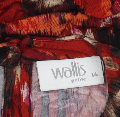 Wallis Women’s Multicoloured Petite 14 Halter Camisole Blouse