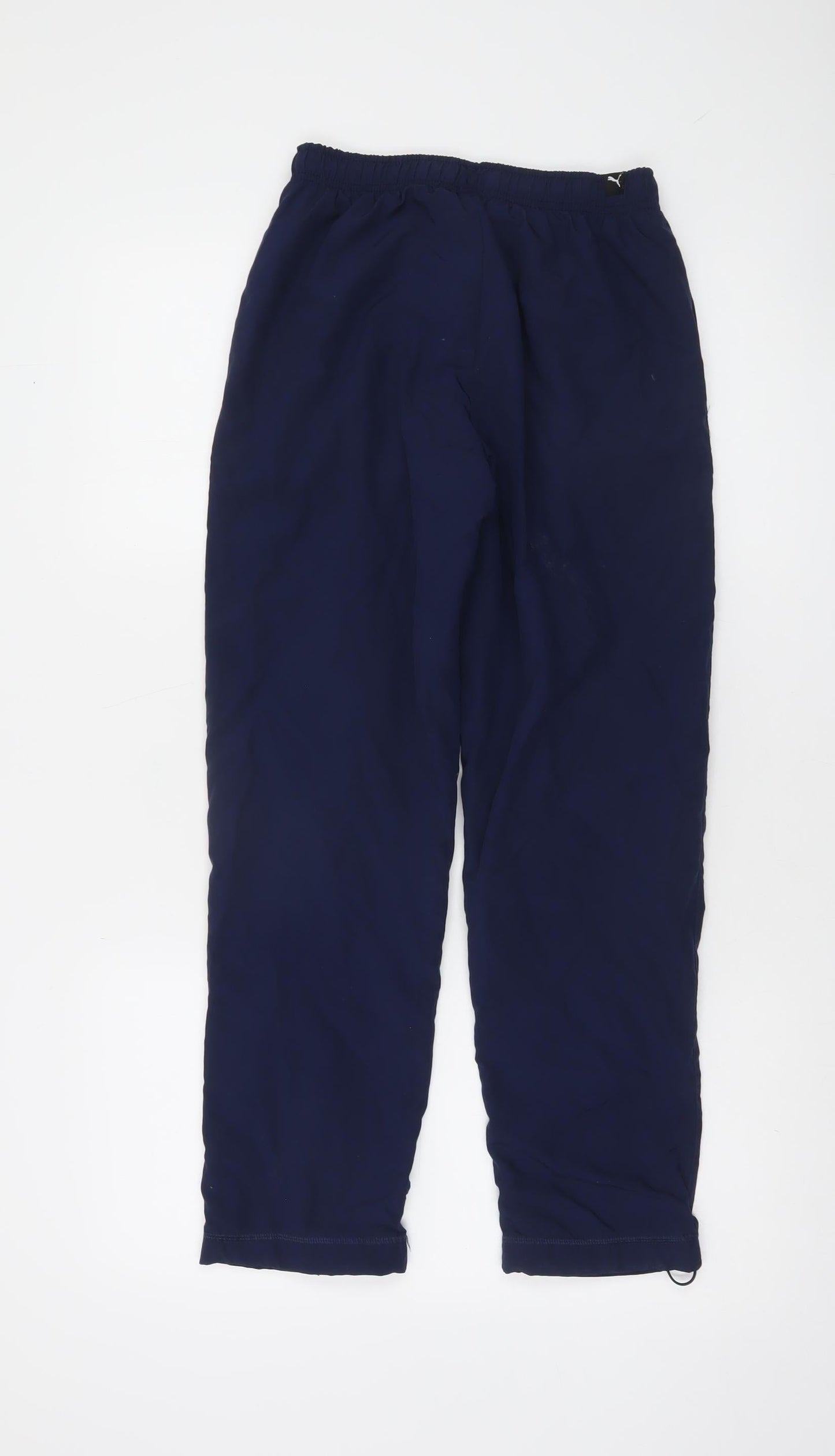 Puma Boys Blue Jogger Trousers 12 Years Elastic Waist Activewear