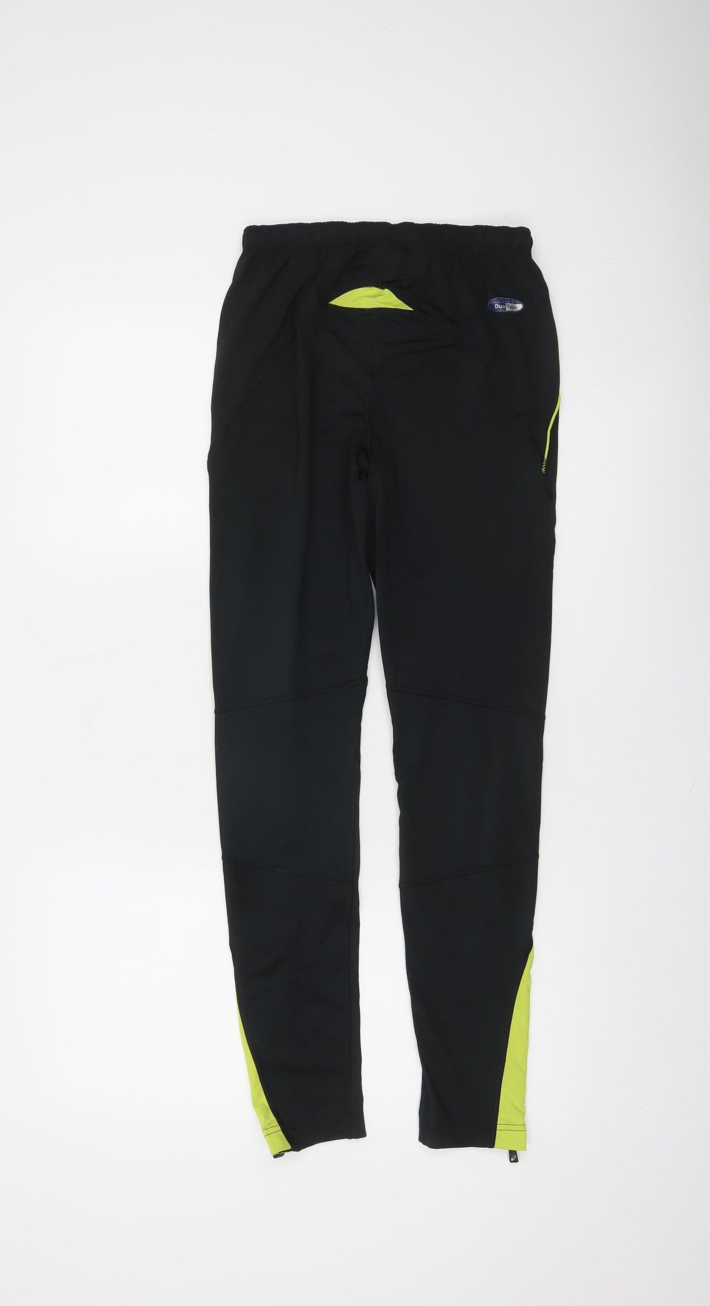 Asics Women's Black M Track Pants Reflective Quick Dry Slim Fit