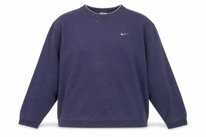 Womens UK Size XL Nike Blue Pullover Sweatshirt