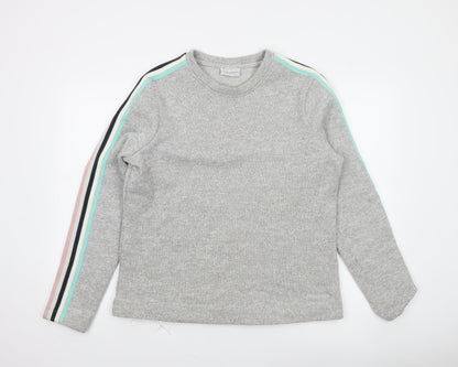 Craghoppers Women Grey Crew Neck Long Sleeve Sweatshirt UK16