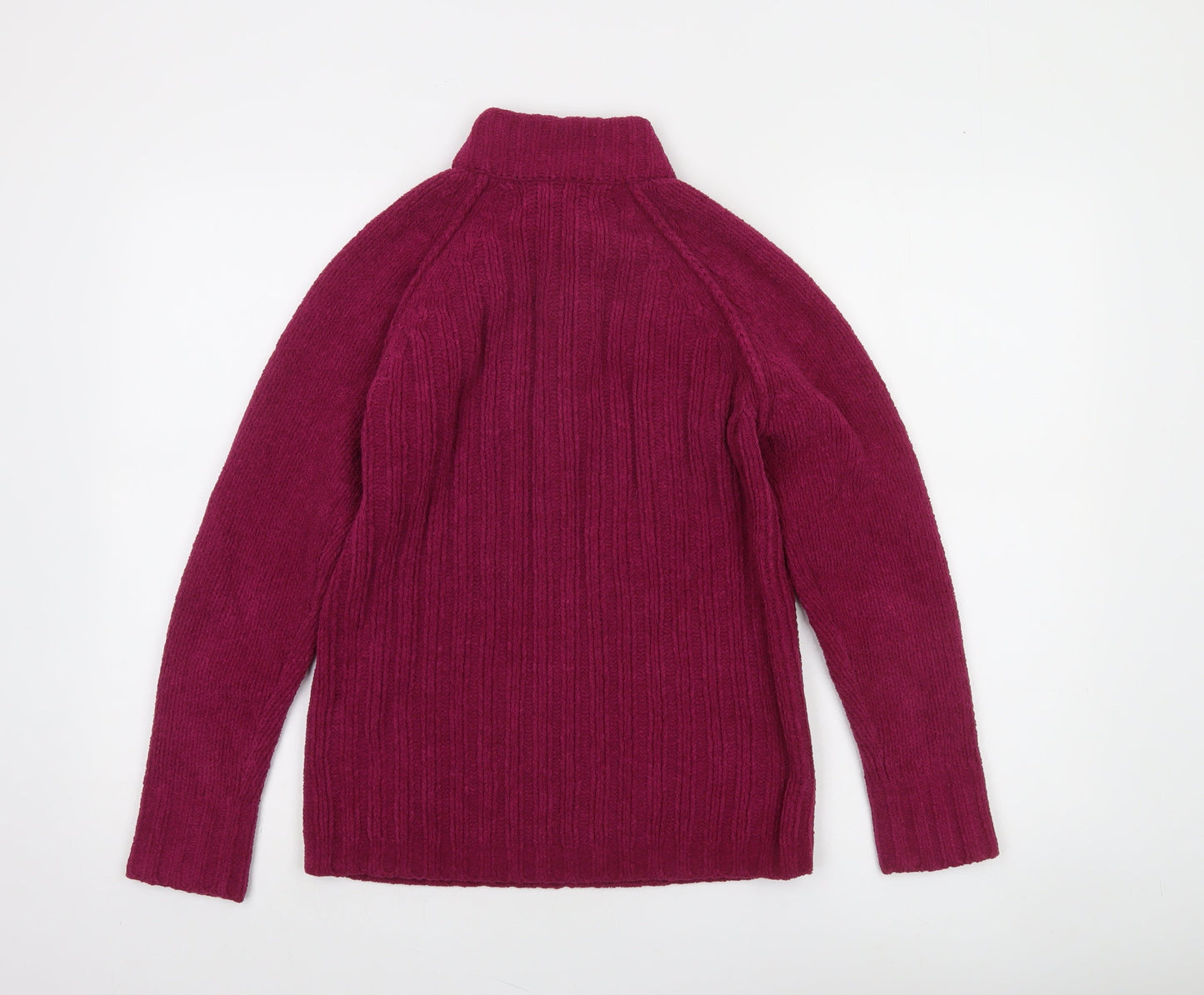 Womens UK Size 8 Peter Storm Purple Half Zip Jumper
