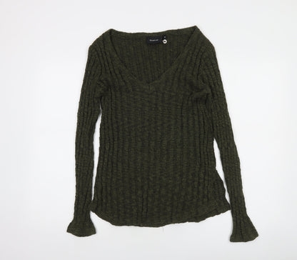 Womens UK Size 12 Firetrap Green Pullover Jumper