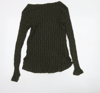 Womens UK Size 12 Firetrap Green Pullover Jumper