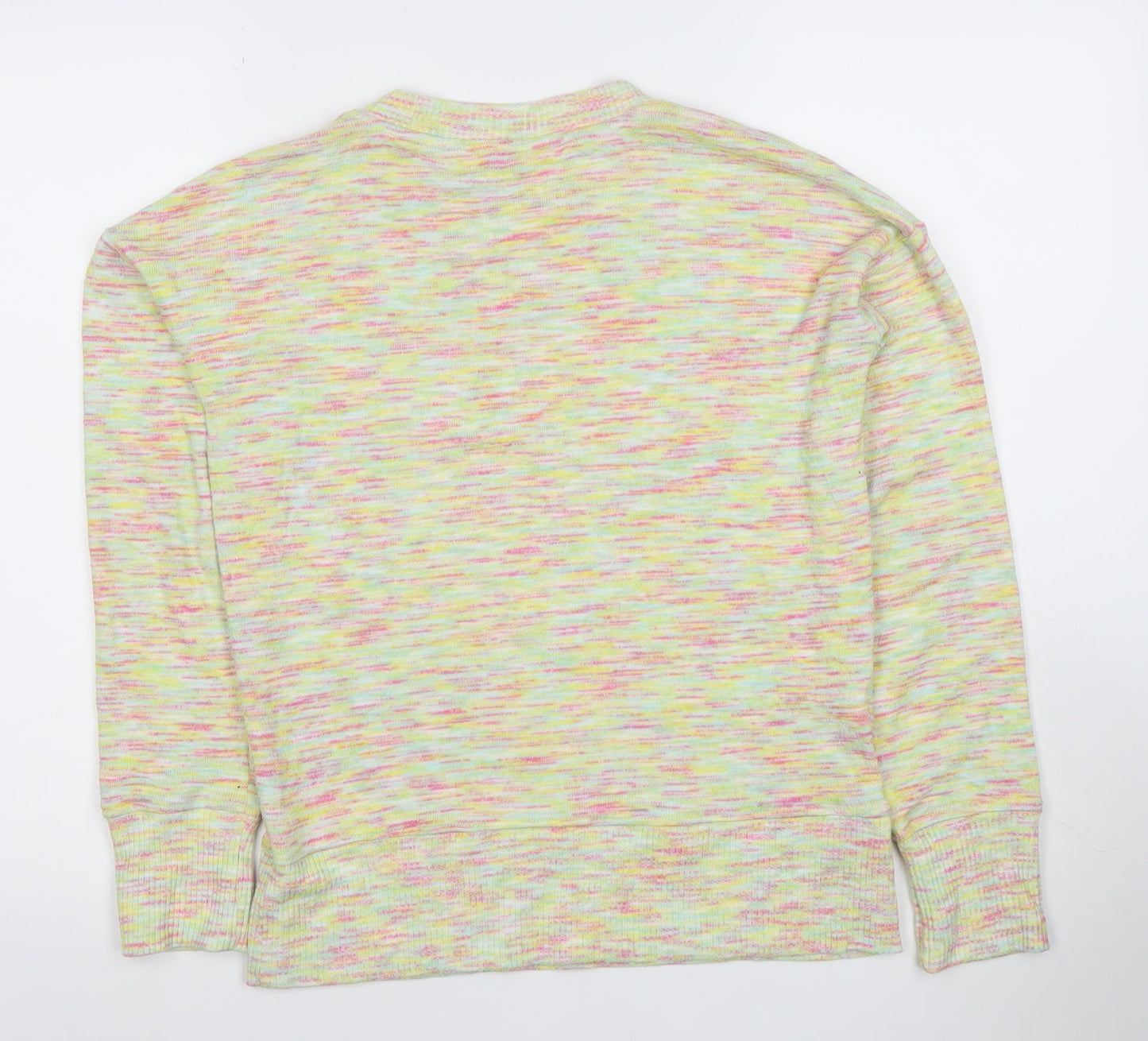 Next Womens Multicoloured Knit Pullover Sweatshirt UK 6 Viscose Blend