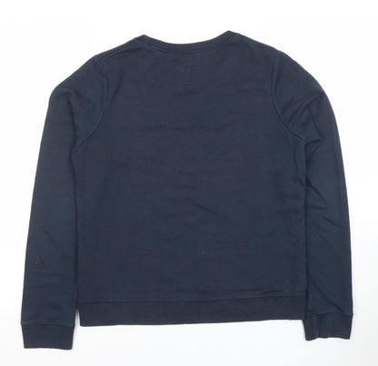 Womens UK Size 12 Jack Wills Blue Pullover Sweatshirt