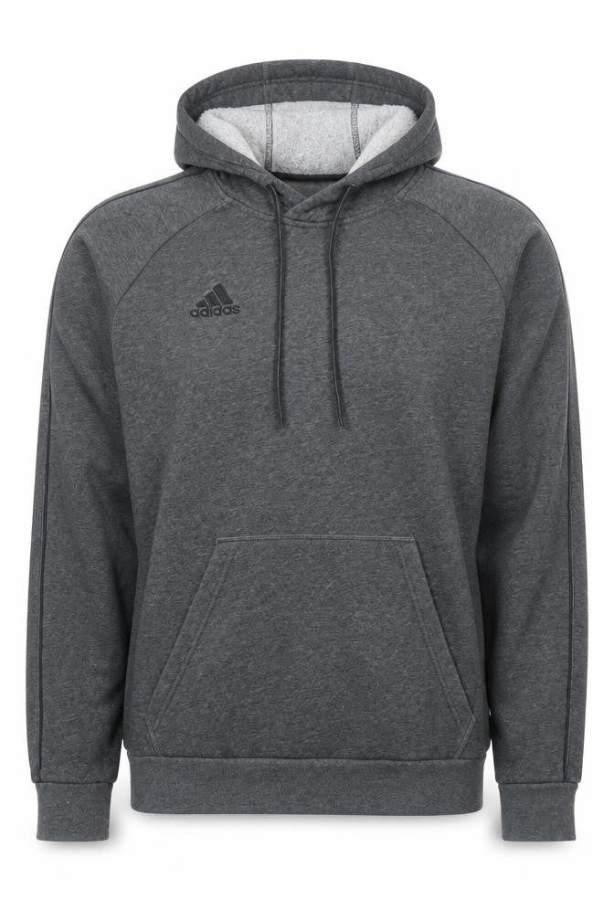 Mens UK Size M adidas Grey Pullover Hoodie