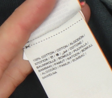 Superdry Men's Green Long Sleeve No.23 Graphic T-Shirt Medium