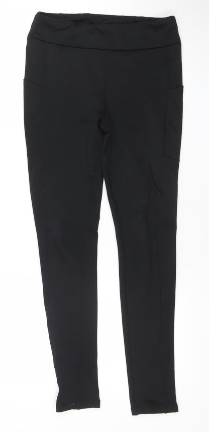 Dunnes Stores Women's Black 26in Waist Leggings Activewear Trousers