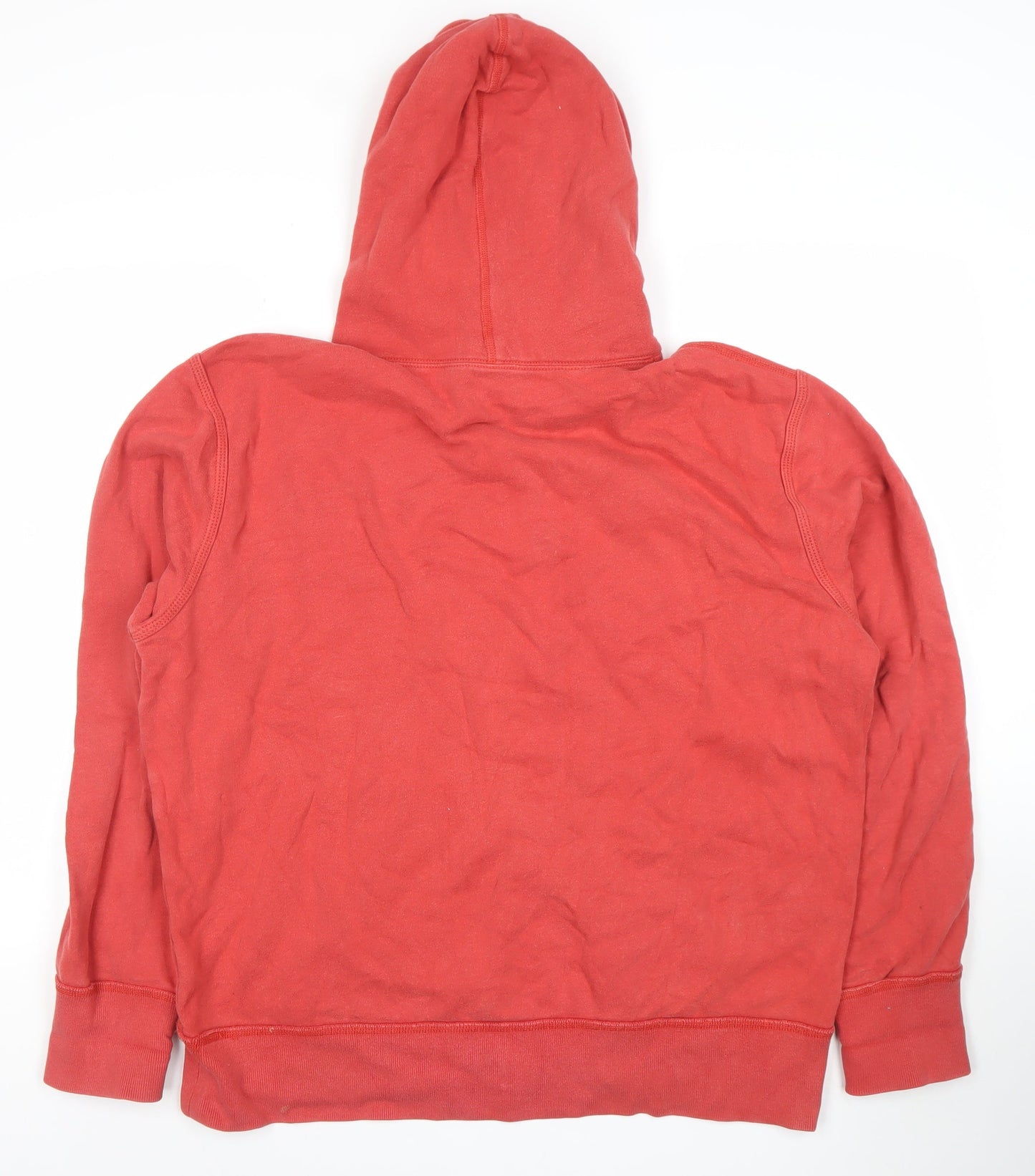 American Eagle Outfitters Men's Red Pullover Hoodie L Graphic Fleece