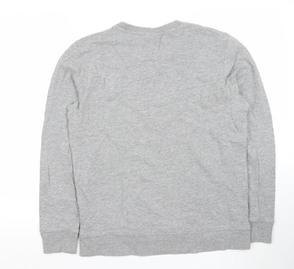 Mens UK Size L JACK & JONES Grey Pullover Sweatshirt