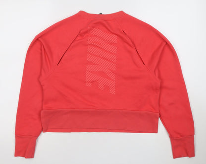 Nike Dri-Fit Women's Coral XS Pullover Sweatshirt