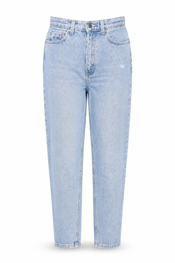 American Apparel Women’s Blue High Rise Mom Jeans Size 24 Cotton Denim