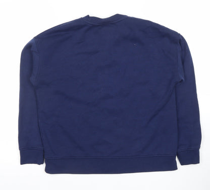 Disney Women’s Navy Blue Eeyore Sweatshirt Size XS Pullover Cotton Blend