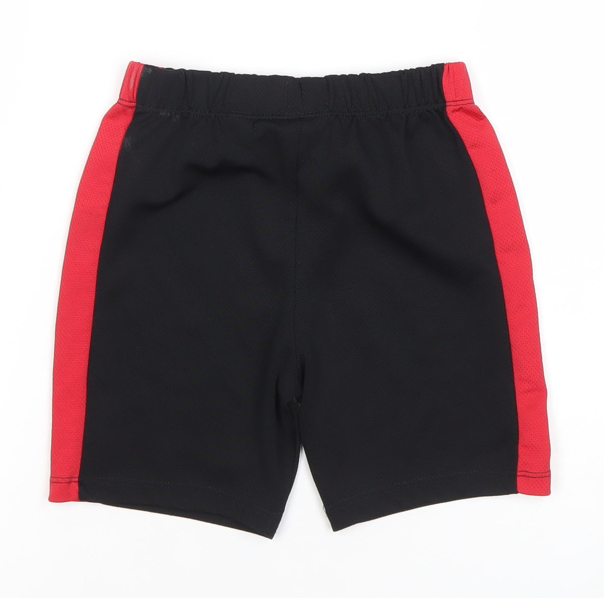 NBA Boys Black & Red Chicago Bulls Basketball Shorts 4-5 Years