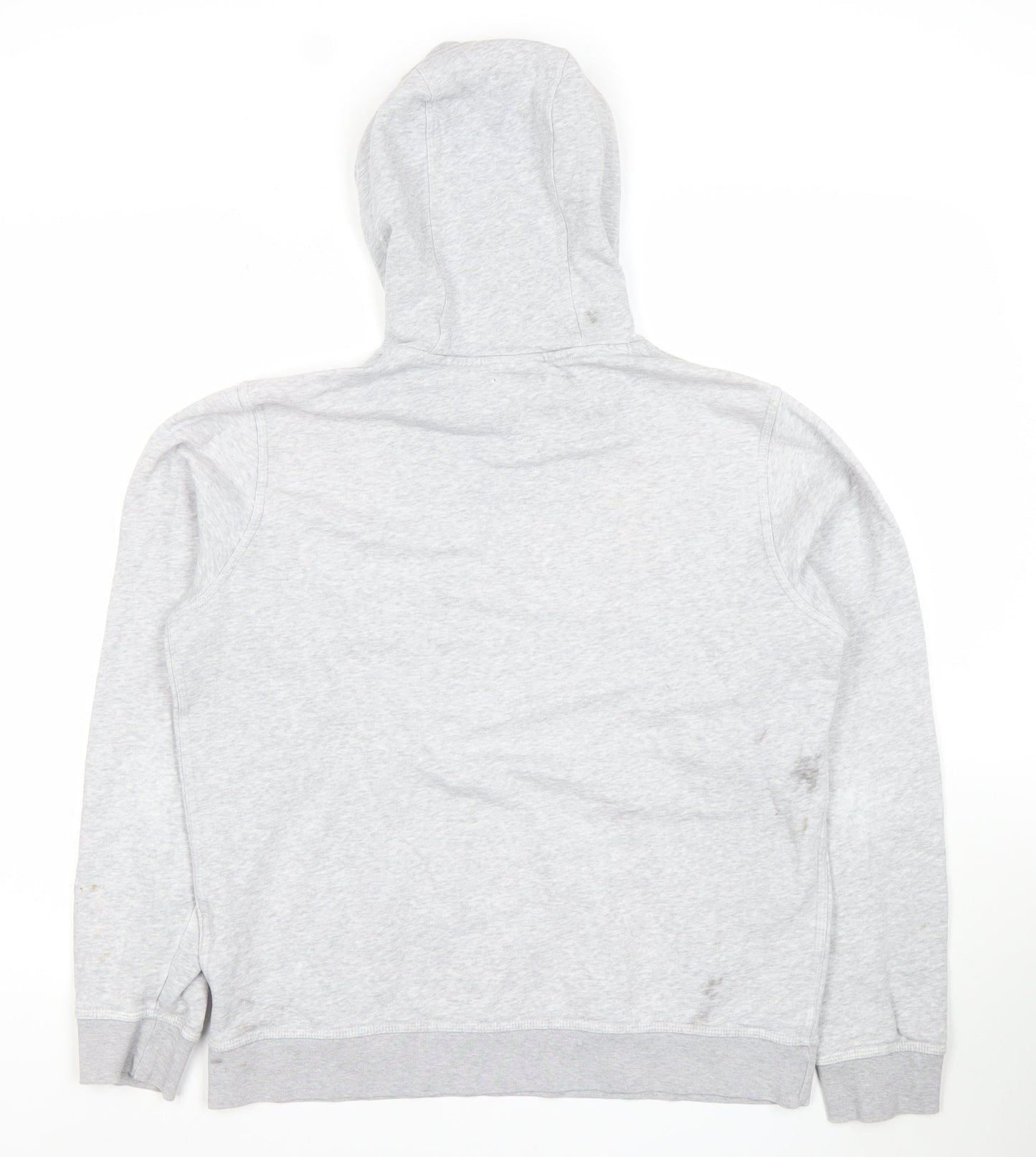 Mens UK Size M Nike Grey Pullover Hoodie