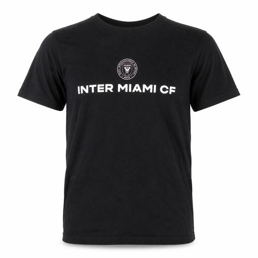 MLS Inter Miami CF Mens Black Cotton Messi #10 T-Shirt Size M