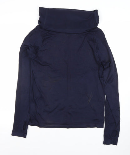 Dunnes Stores Women Navy Pullover Hoodie Medium Performance Sport Top
