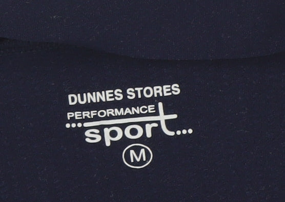Dunnes Stores Women Navy Pullover Hoodie Medium Performance Sport Top