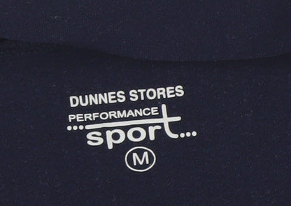 Dunnes Stores Women Navy Pullover Hoodie Medium Performance Sport Top
