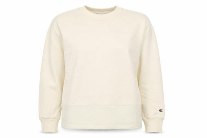 Womens UK Size L Champion Beige Pullover Sweatshirt