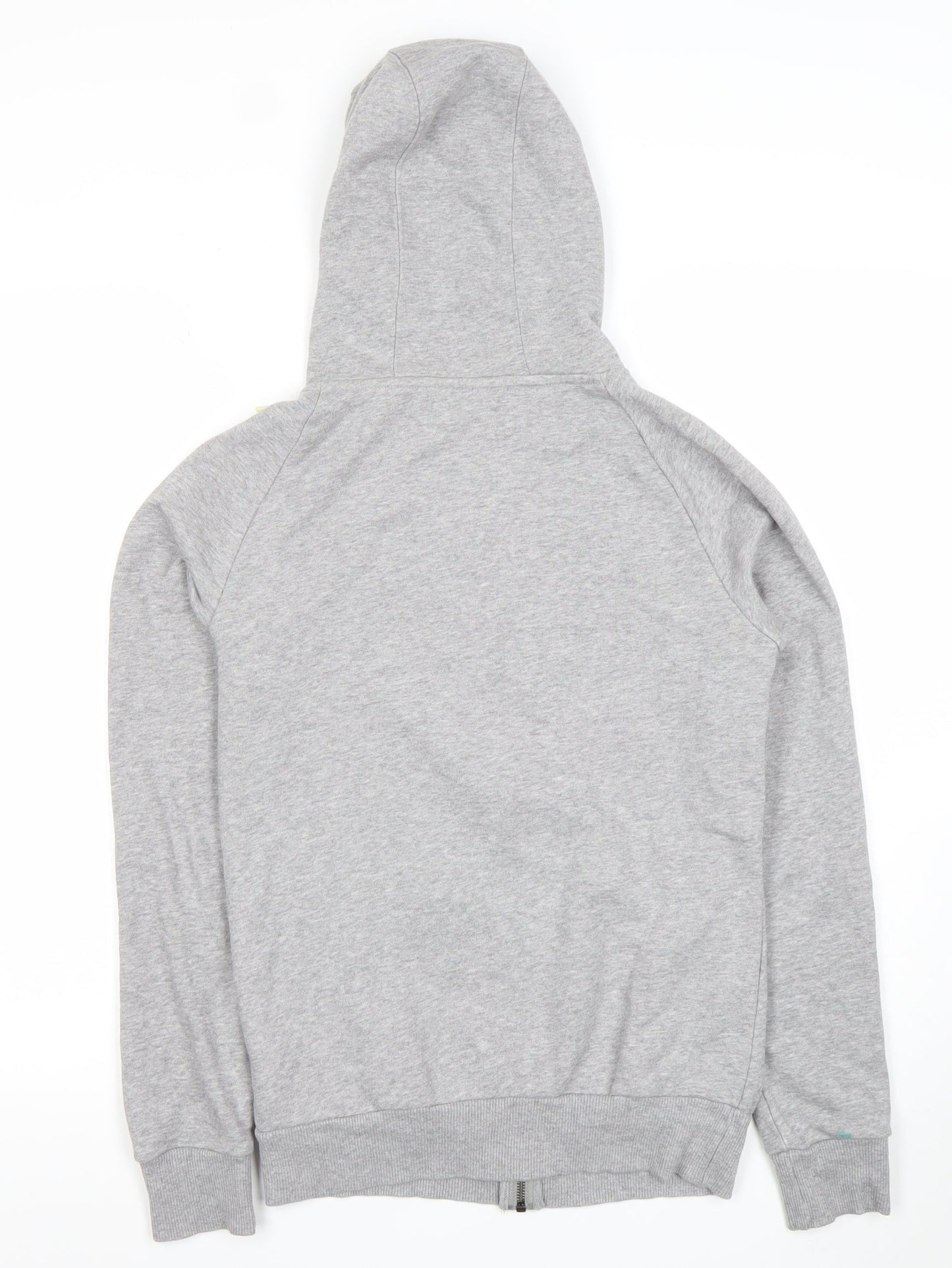 Adidas Originals Women's Grey Full Zip Hoodie Size 8