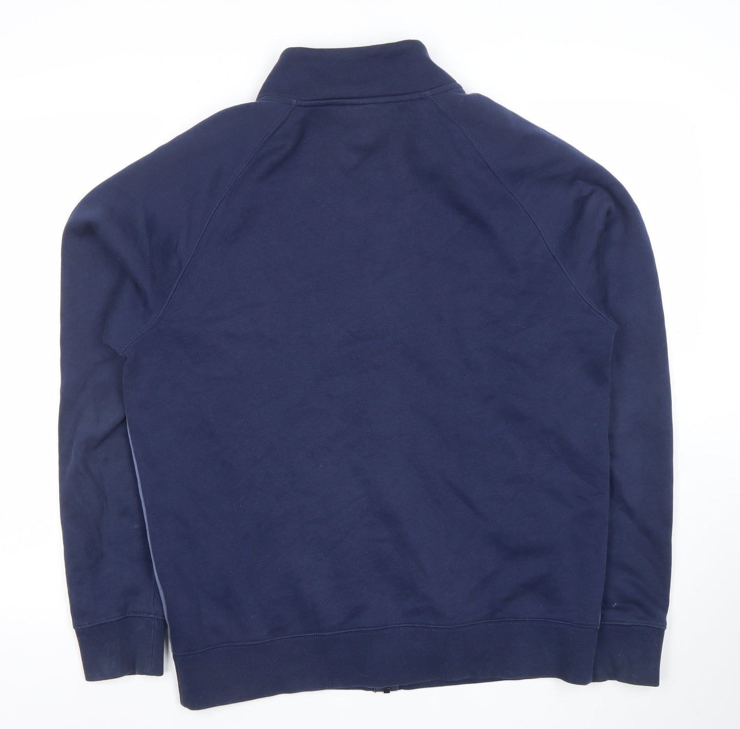 Mens UK Size M Nike Blue Full Zip Sweatshirt
