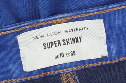 Marks and Spencer Maternity Blue Super Skinny Jeans UK 10
