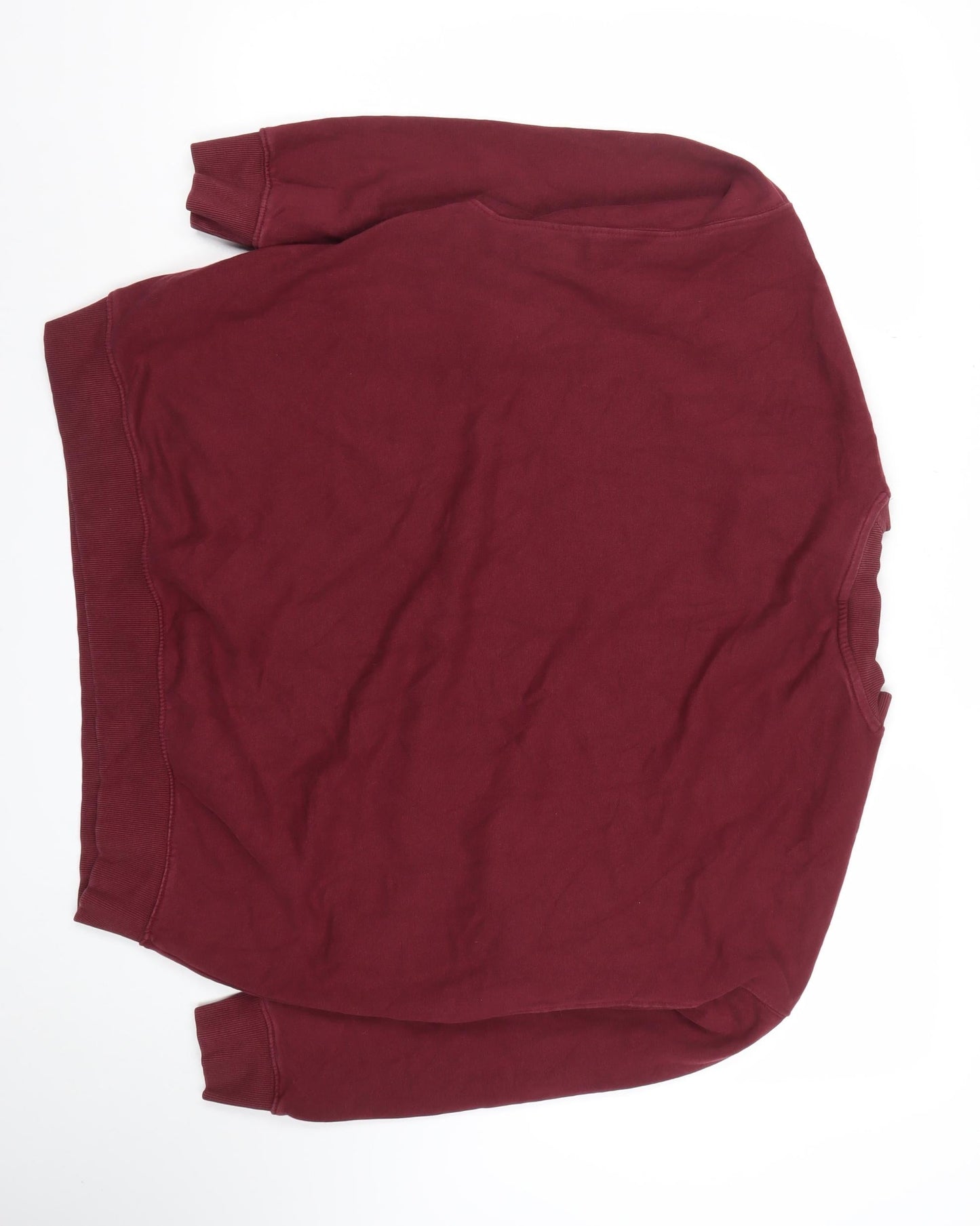 Primark Womens Burgundy 'Sweden 94' Pullover Sweatshirt M