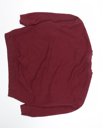 Primark Womens Burgundy 'Sweden 94' Pullover Sweatshirt M