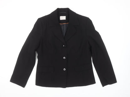 Eastex Women's Black Size 10 Tailored Blazer Jacket