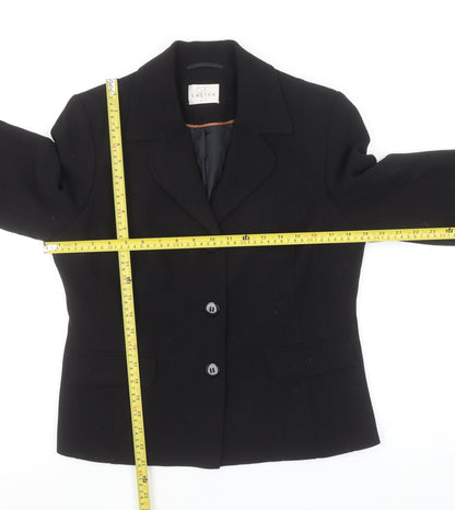 Eastex Women's Black Size 10 Tailored Blazer Jacket
