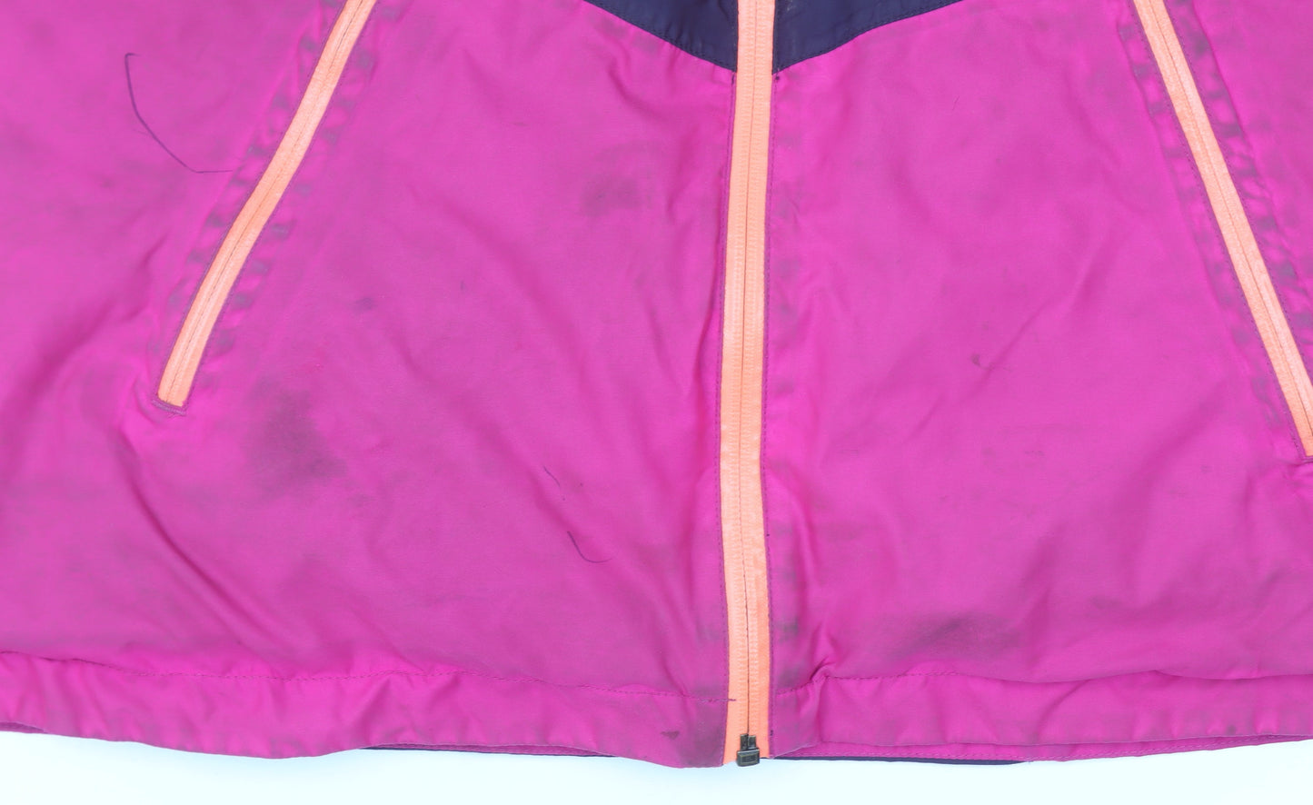 Wedze Girls Multicoloured Hooded Ski Jacket 14 Years Winter Activewear