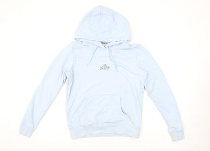 Womens UK Size XS Tommy Jeans Blue Pullover Hoodie