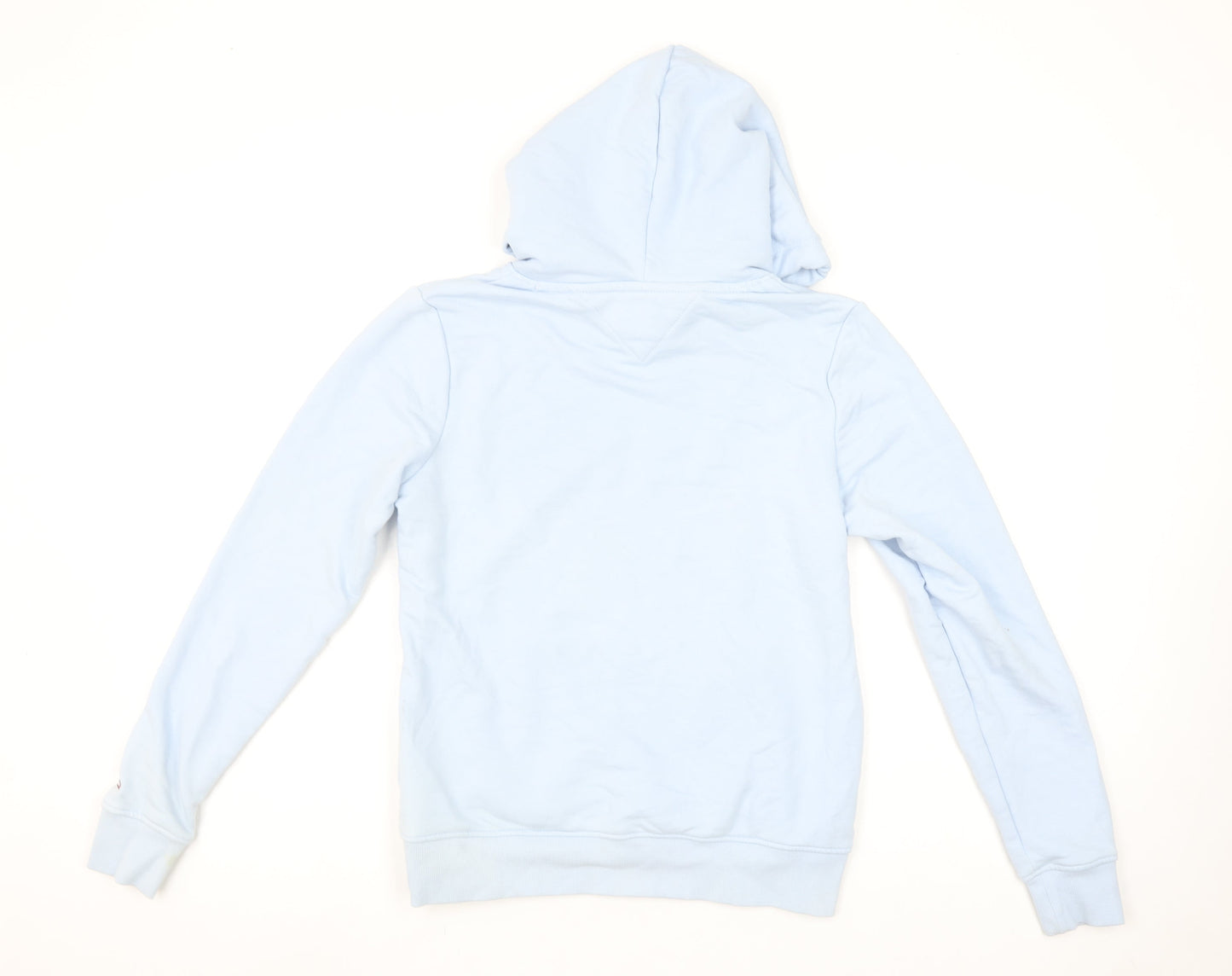 Womens UK Size XS Tommy Jeans Blue Pullover Hoodie